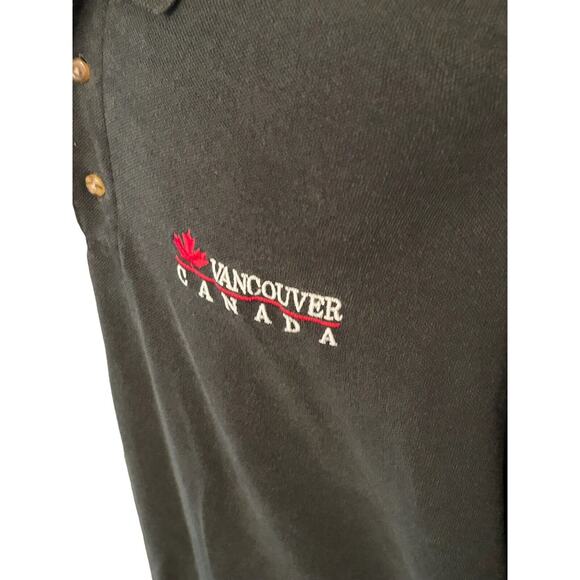 Vancouver‎ Canada Men’s XL Short Sleeve Green Polo - Picture 4 of 6